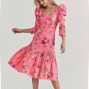 LoveShackFancy Pink Dress